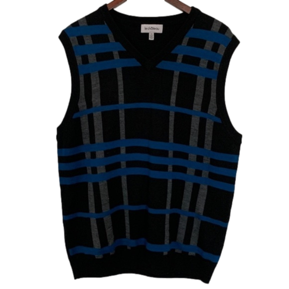 le chateau Other - Le Château Wool Sweater Vest Pull On Size Large